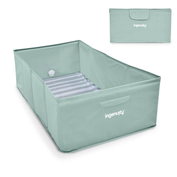 Tuckaway Toddler Folding Tub, Converts Shower to Tub, Folds to Store, Easy to Clean, No Assembly Required, Portable