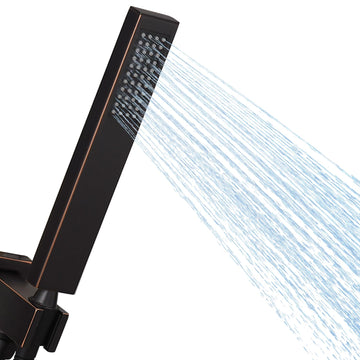 Handheld Shower Sprayer Head Wand High Pressure Rubbed Bronze