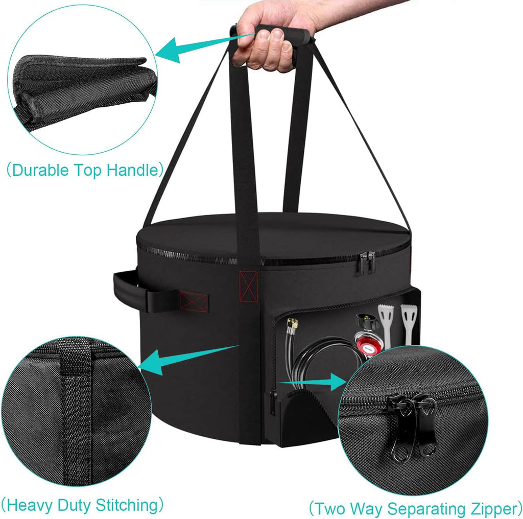 Carrying Bag for Outland Firebowl 863 Outdoor Portable Propane Fire Pit Carrying Bag for Firebowl 864 Water-Resistant