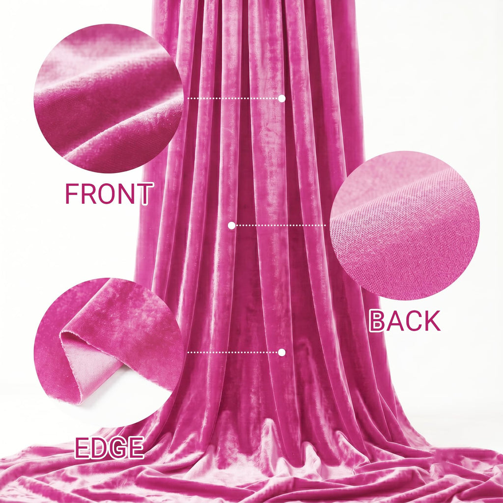 Fabric by the Yard Fuchsia 60 Inch Wide 10 Yards
