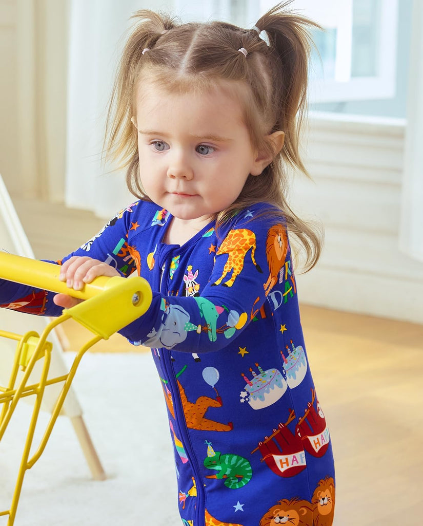 Viscose Baby Footie Pajama, Zipper Sleeper Boys Girls