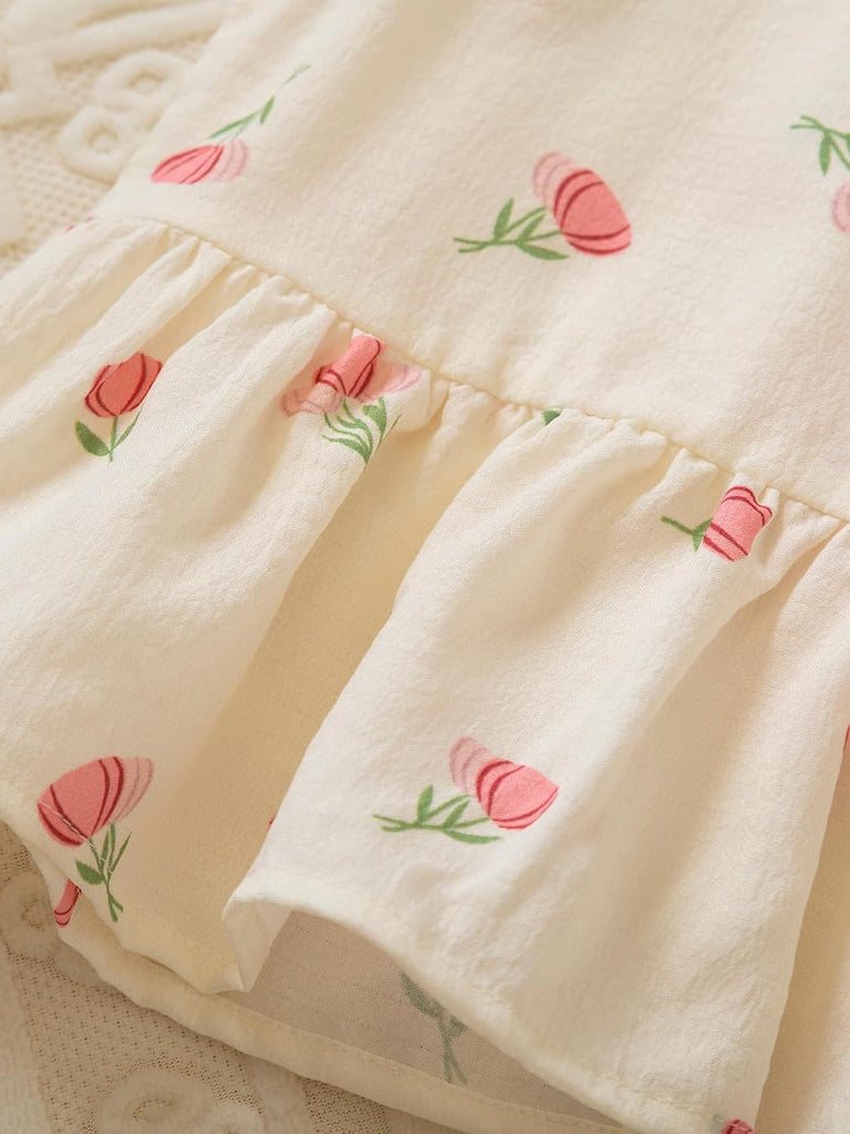 Toddler Baby Girl Summer Clothes Outfits Sleeveless Ruffle Peplum Top Wide Leg Pants 2Pcs Set