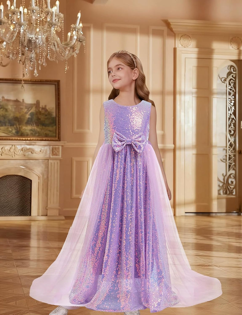 Sequin Dresses Sparkly Tulle Birthday Princess Pageant Graduation Party Dress