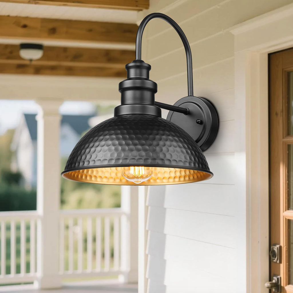 Outdoor Farmhouse Barn Lights, Weather Resistant Outdoor Wall Sconce, Exterior Wall Lights, Front Door Mounted