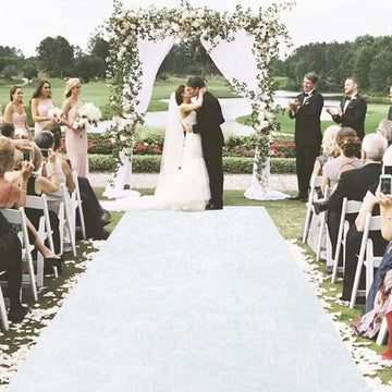 White Aisle Runner Wedding Carpet Runner 4x30FT Velvet Fabric Aisle Runner Rug Indoor Outdoor Event Carpet Aisle