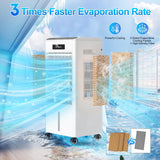 Portable Air Conditioners, 3-in-1 AC Cooling Fan 3 modes 3-Speed with Remote Control & 4 Ice Boxes