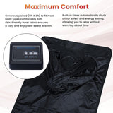 Lcoco&Dream Sauna Blanket, Dual-Sided Temperature Control, Relieves Fatigue, Enhances Skin Elasticity