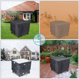 Fire Pit Cover, 28 inch Firepit Covers Square Gas Fireplace Fire Pit Table Cover for Propane Fire Pit- 28 X 28 inch - Image 6