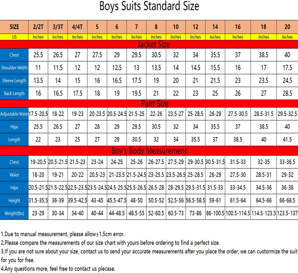 Formal Suit for Boys, 3 Pieces Slim Fit Boy Suits for Weddings, Kids Boy's Tuxedo First Class Boy Outfit