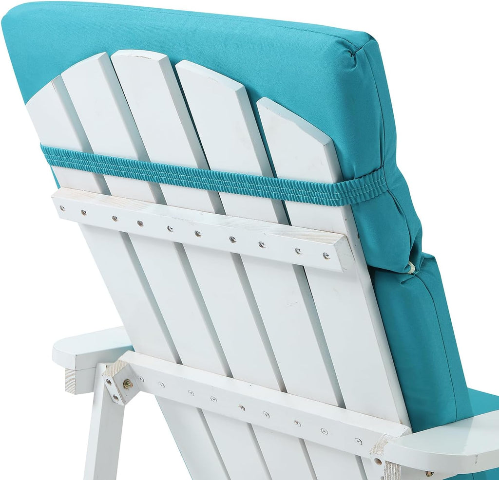 Adirondack Chair High Density Foam Cushions,High Back Outdoor Rocking Chair Cushion