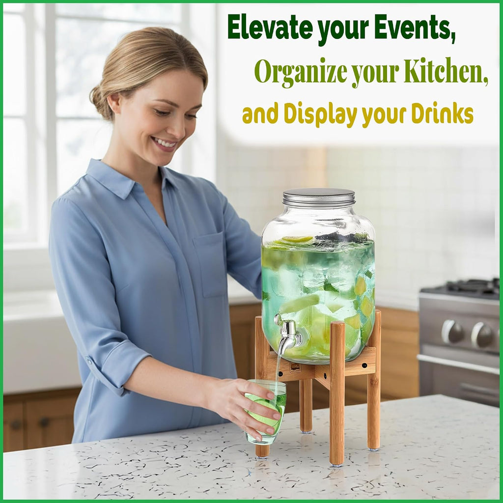 Drink Dispenser Stand - Adjustable, Medium