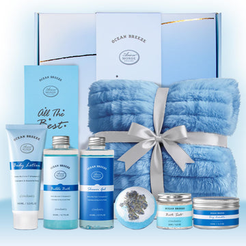 Birthday Gifts for Women & Men, Spa Gifts for Women Self Care Bath Set