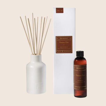 Cinnamon Cider Reed Diffuser Gift Set Ceramic Vessel