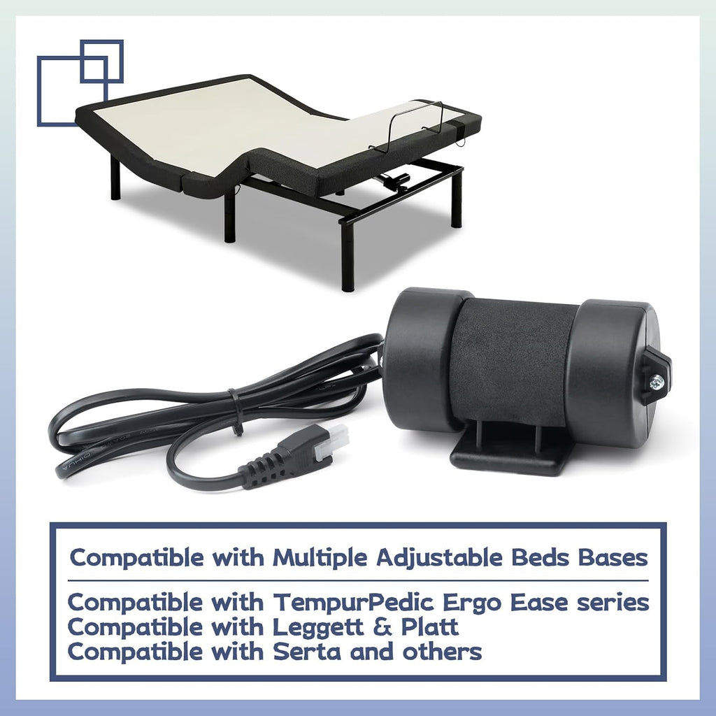 ZYT-36S-42 Adjustable Bed Massage Motor Replacement for TempurPedic for Serta for Leggett & Platt Adjustable Beds