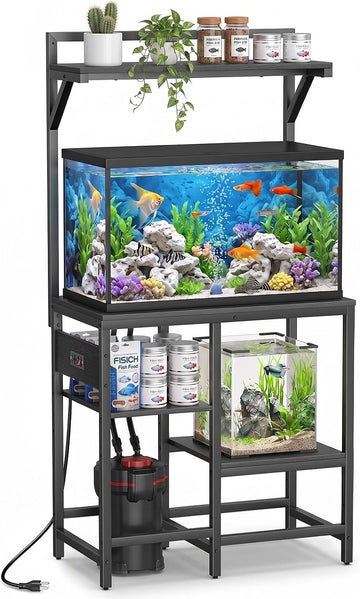 29 Gallon Fish Tank Stand for Standard & Breeder Tanks