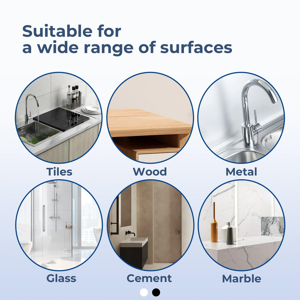 2.4 In x 42.7 FT Wall Corner Protector Moulding Trim Peel and Stick