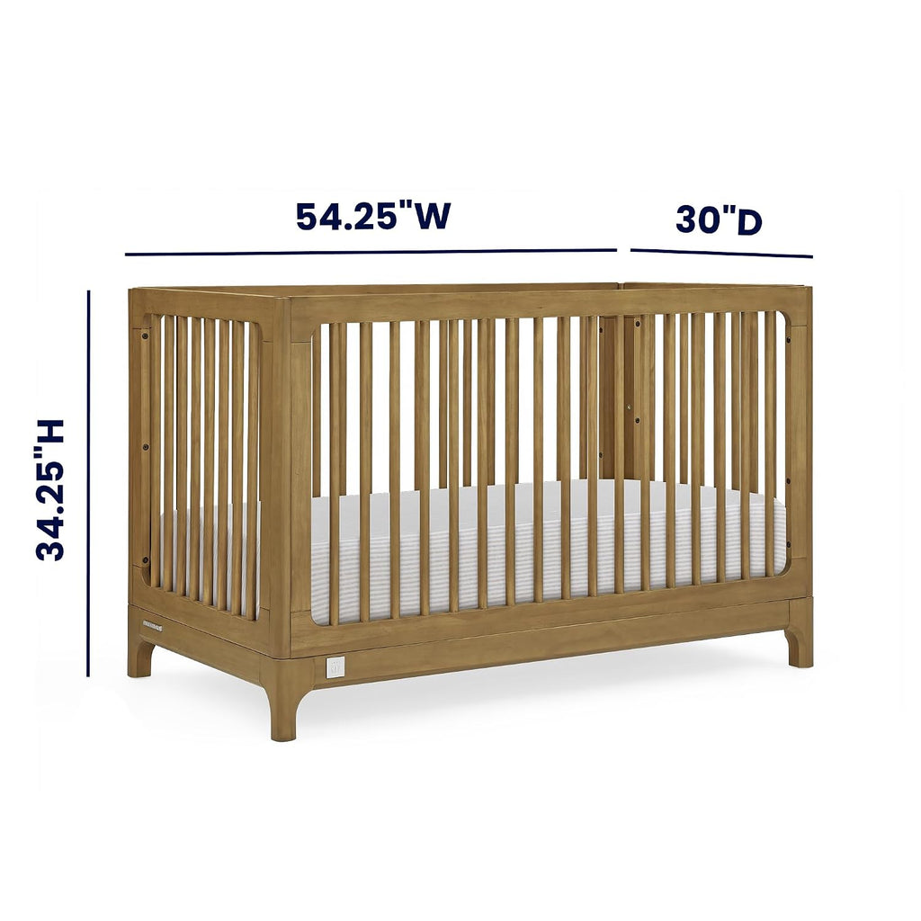 BabyGap Wren 4-in-1 Convertible Crib by - Greenguard Gold Certified, Acorn
