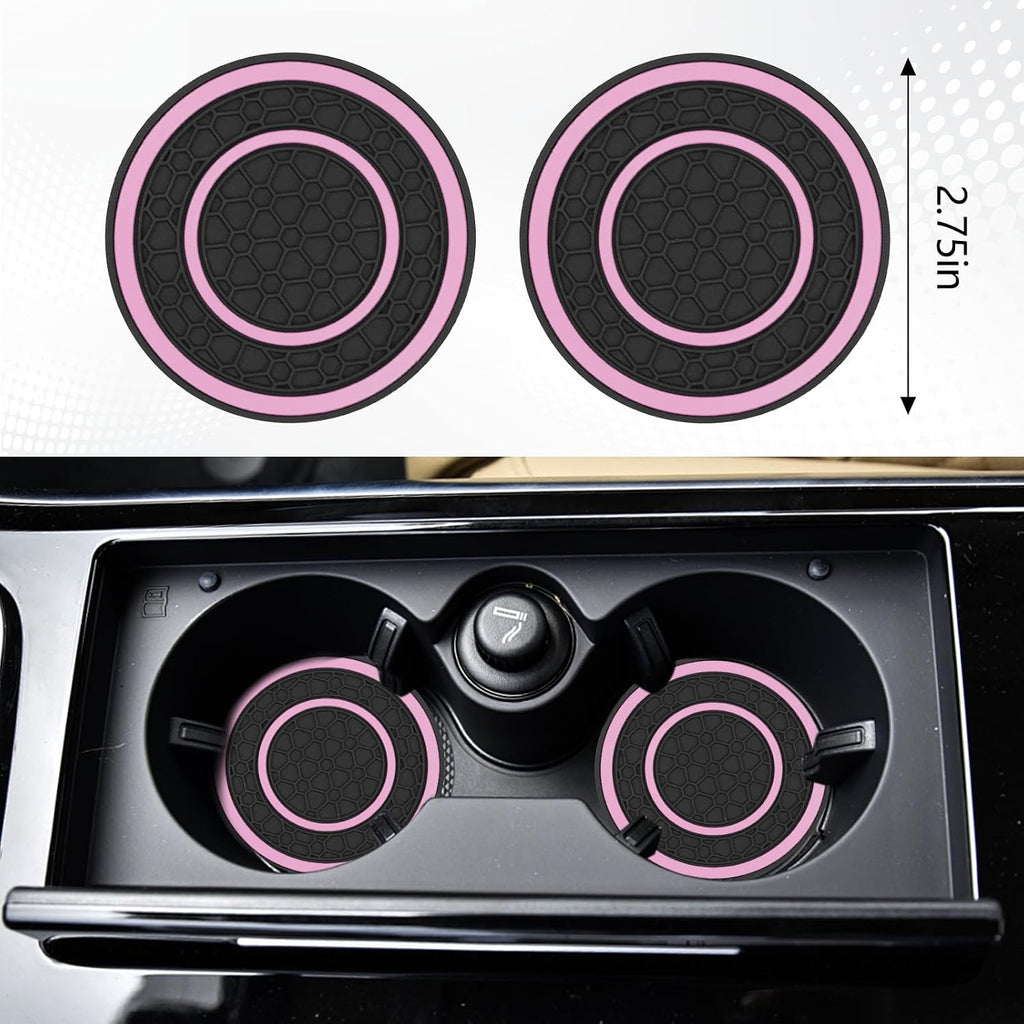 Car Accessories Set, Bling Crown Leather Car Steering Wheel Cover w/Armrest Pad, Seat Belt Cover Pads, Gear - Set of 8