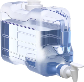 1 Pcs 2 Gallon Fridge Water Dispensers Bottle Plastic Water Jug
