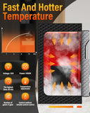 Portable Steam Sauna Tent for Home, Infrared Sauna with 3L Steamer, 9 Temp Levels & 99 Min Timer