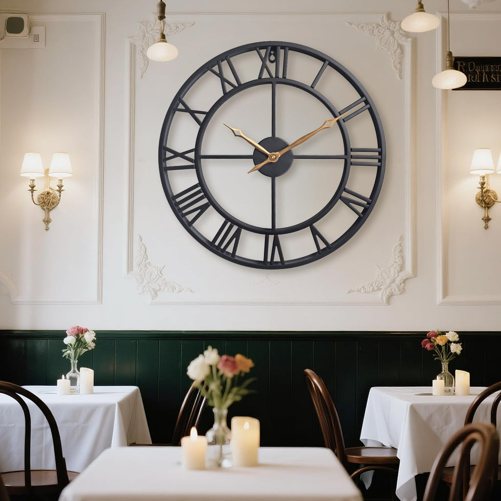30 Inch Roman Numerals Large Wall Clocks Decor