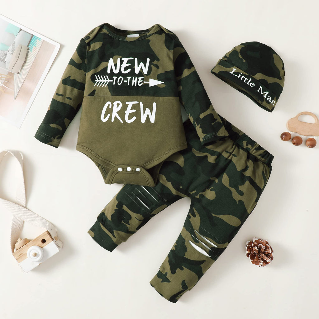 Newborn Baby Boys Clothes Infant Outfits Set Essentials