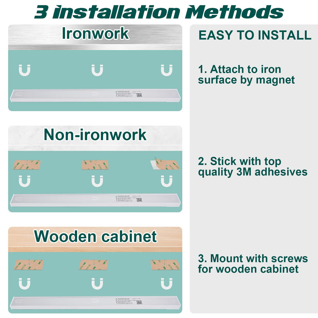 84 LED Closet Lights Battery Powered LED Lights, Super Bright Under Cabinet Lighting, Motion Sensor Light Indoor