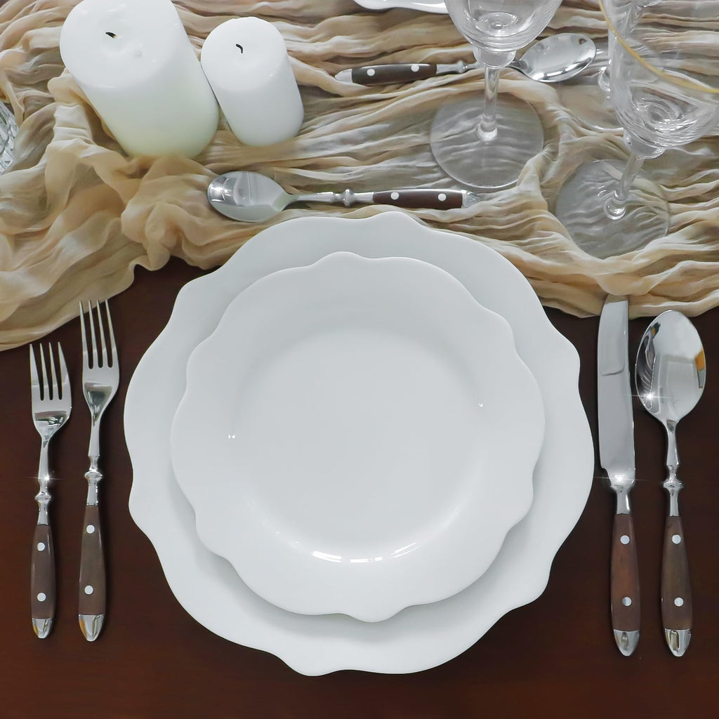 Silverware Set Brown Luxury Vintage Handle 60-Piece Service for 12