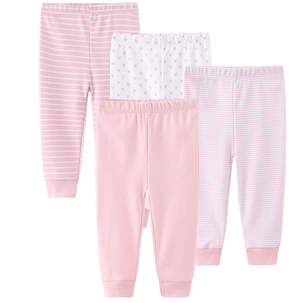 Newborn Layette Gift Set Bodysuits Pants for Baby Girl and Boy 24 Piece 100% Cotton Essentials and Accessories