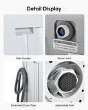 1.03cu.ft Portable Washer, 8.8Lbs Capacity Small Portable Washing Machine with 10 Programs 5 Water Levels, Drain Pump