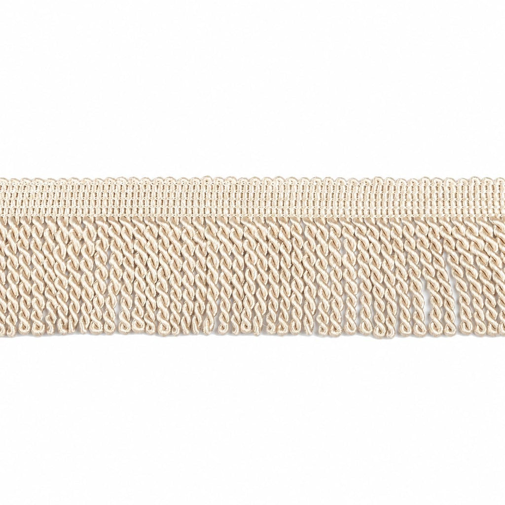 2.5" Bullion Fringe Trim Curtain Tassel Fringes,Beige - 5 Yard