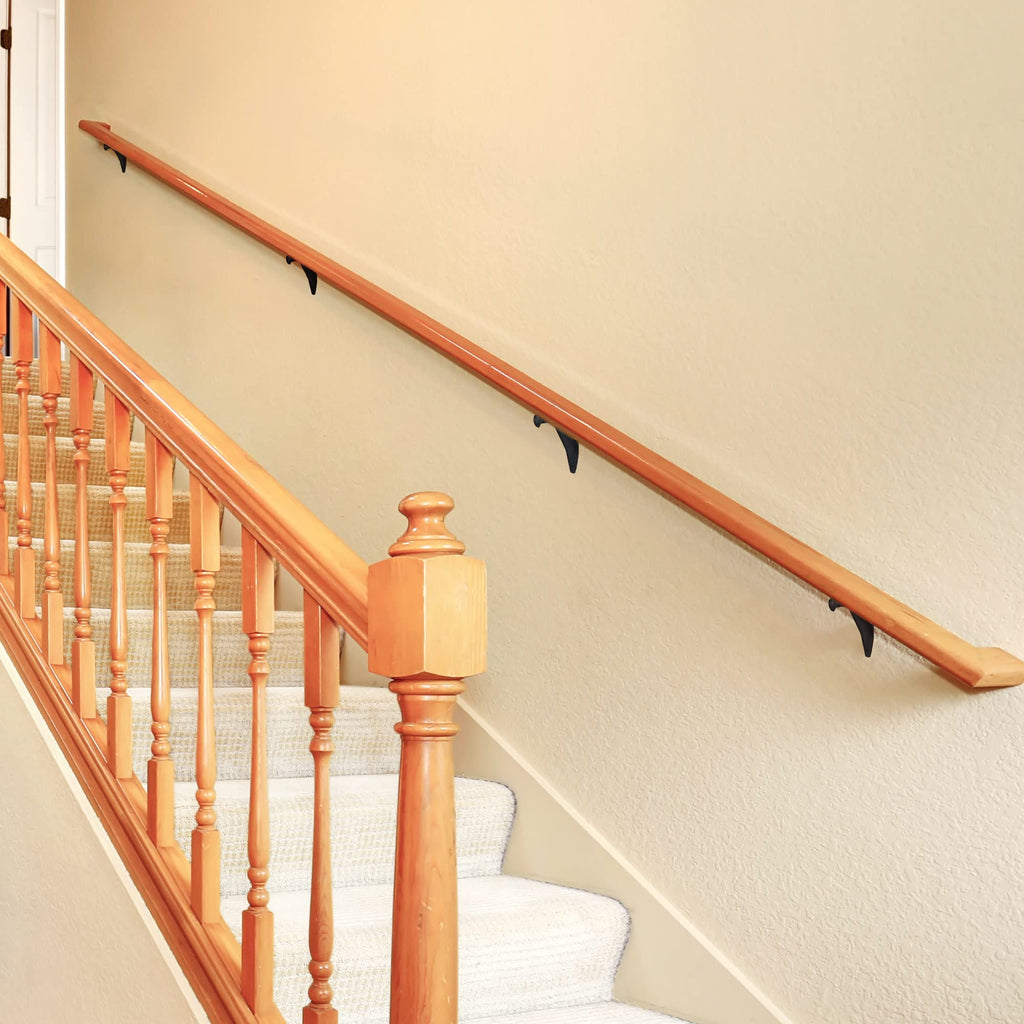 Standard Handrail Bracket, Matte Black