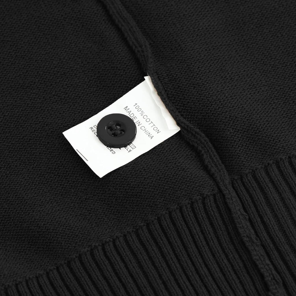 Unisex Boys Girls Cardigans Sweater V-Neck Long Sleeve School Uniforms Button Knit Tops