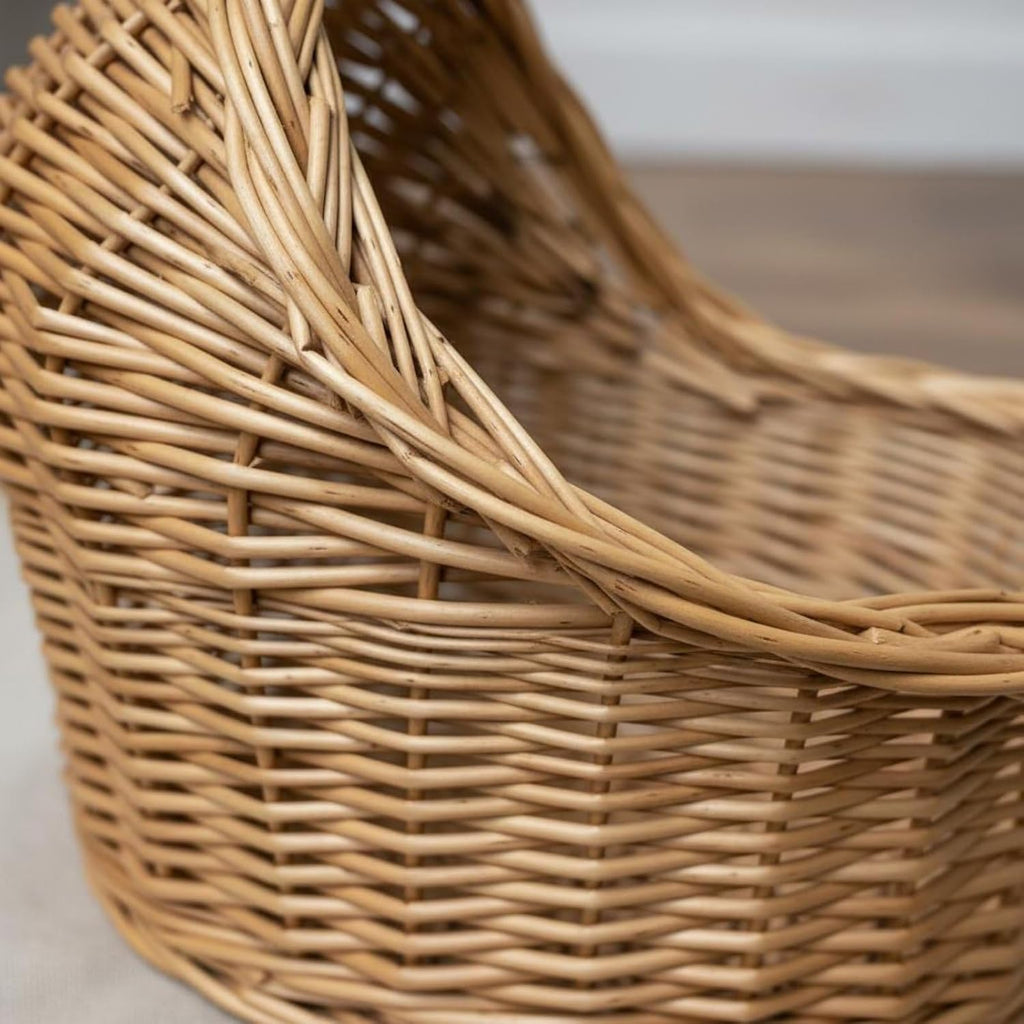 Wicker Cat Bed handwoven basket rattan cradle material decorative storage suitable for gift giving home decoration