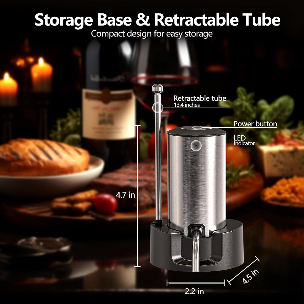 Electric Wine Aerator Wine Decanter Set Automatic Wine Dispenser Wine