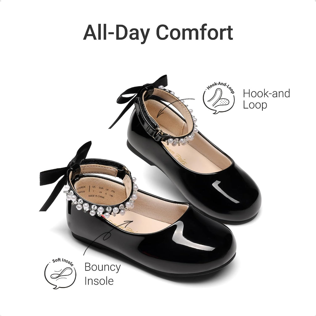 Girls Dress Shoes Mary Jane Flats