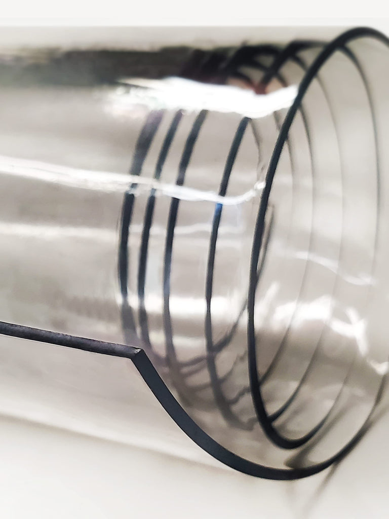 Clear Vinyl PVC Double Polished UV Resistant Marine Grade Fabric 48" Wide 2mm Thick Sold By The Yard (80 Gauge)
