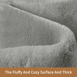 8x10 Fluffy Area Rug, Soft Plush Non-Slip Carpet for Living Room Bedroom Kids Room