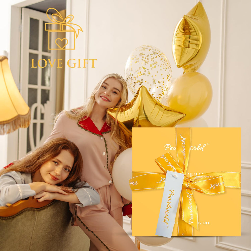 Birthday Gifts for Women, Bubble Bath Gift Box with Beautiful Aroma Diffusing Stone & Diffuser Oil, Citrus - Set of 7