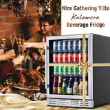 24 inch Beverage Refrigerator - 154 Cans Capacity Beverage Cooler