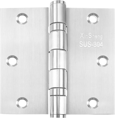 3.5" Heavy Duty Door Hinges XinSheng 304 Stainless Steel 3 Pack | Great anti-rust performance，Anti-tamper hinge