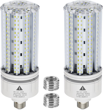 ZP LED Corn Light Bulb 100W Super Bright 15000lm 5000k E26 /E39 Led Corn Bulb, 1000W Equivalent CFL Metal Halogen HID