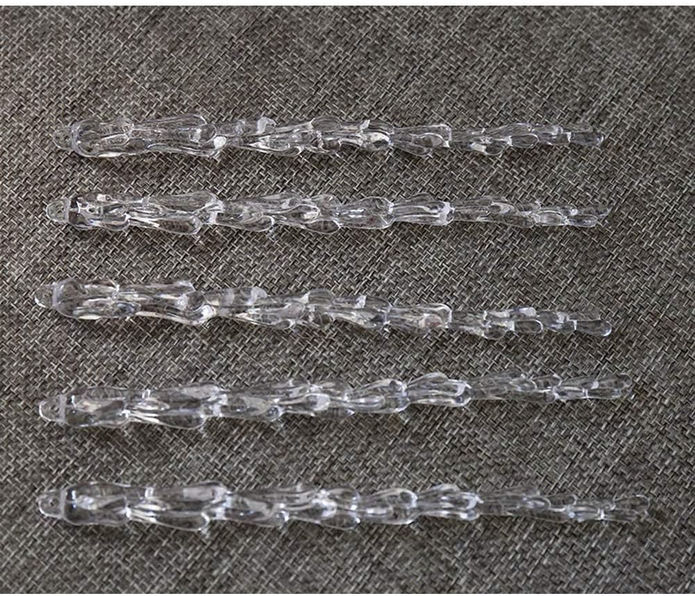 Icicles Ornament Set - Christmas Decoration Acrylic Clear icicles Set ( Icicle Ornament) - Set of 25