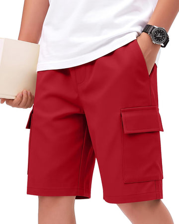 Boys Cargo Shorts Kids Athletic Shorts