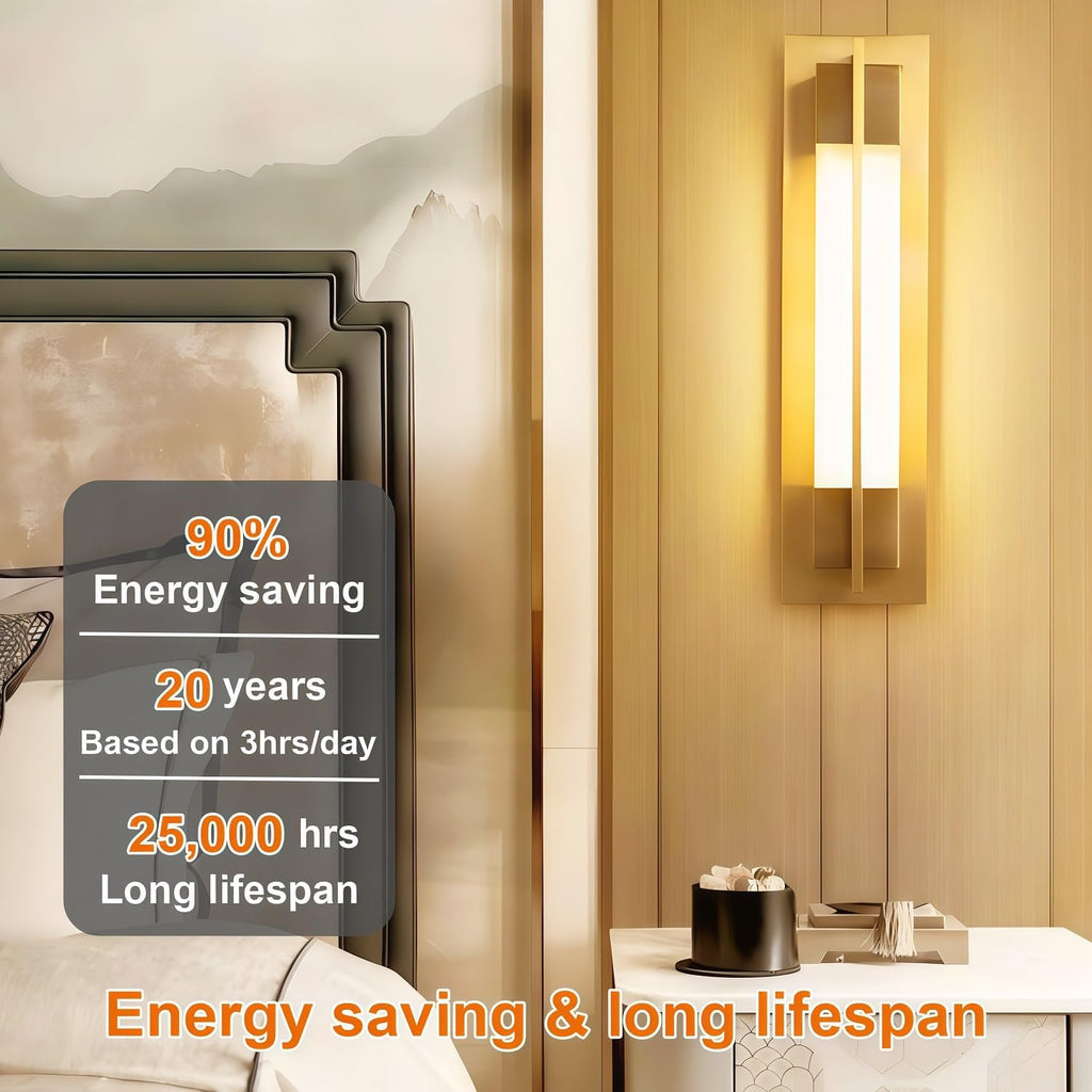 7.3 Inch LED T10 Tubular Edison Bulb 2700K 6W Dimmable E26 Base