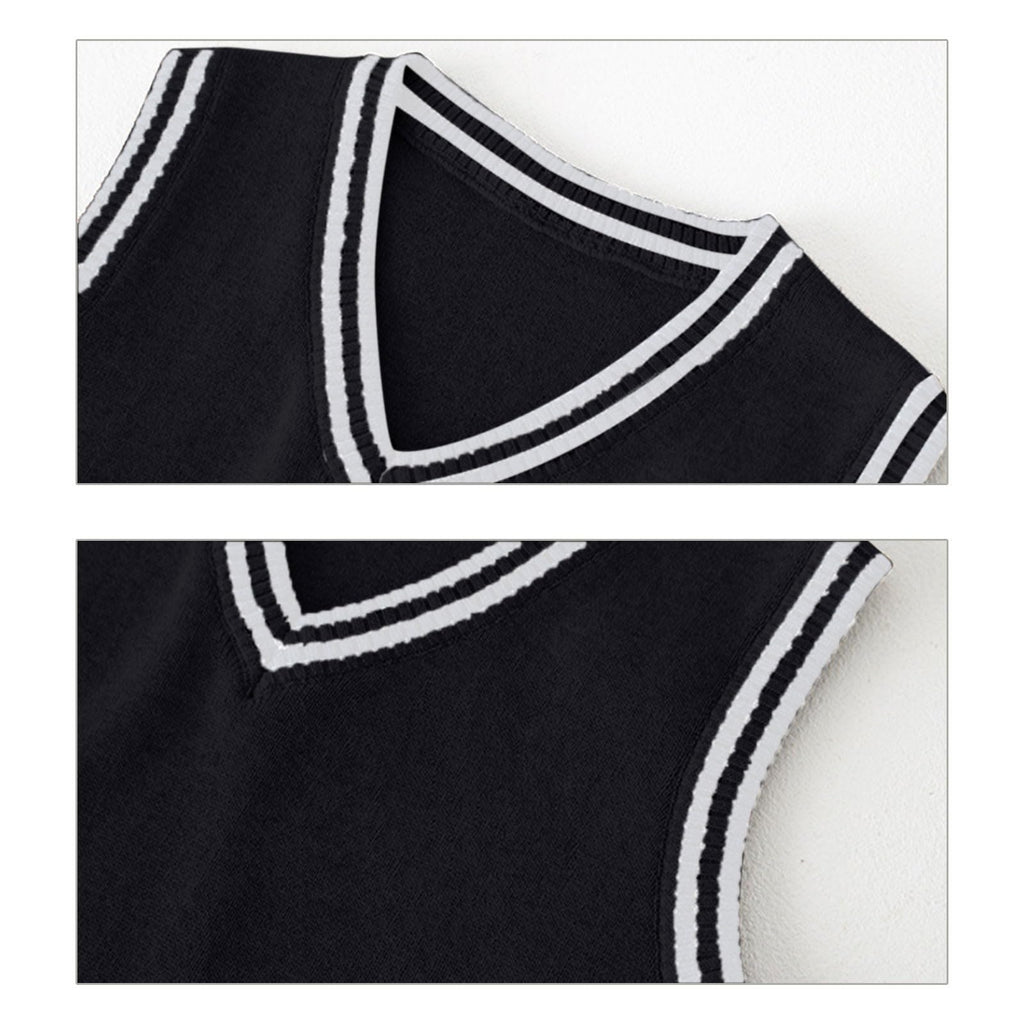 Baby Sweaters,Toddler Sweater Vest 100% Cotton School Uniform Vests for Girls Boy Toddler Kids Knit