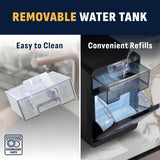 Nugget Ice Maker Countertop | 44 lbs/Day Pebble Ice Machine with Self-Cleaning | Soft Chewable Pebble & Sonic-Style