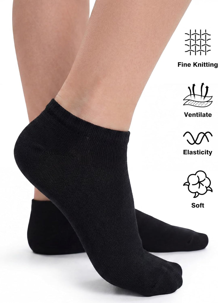 25 Pairs Kids' Socks Low Cut Socks Half Cushion Sport