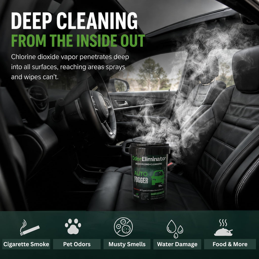 Chlorine Dioxide Car Bomb Odor Eliminator For Car, Scent Bomb Deodorizer