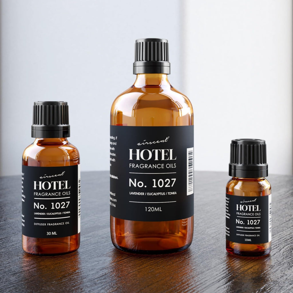 AirScent Hotel Diffuser Oil No. 1027 - Zen Hotel Scent Inspired - 120 mL